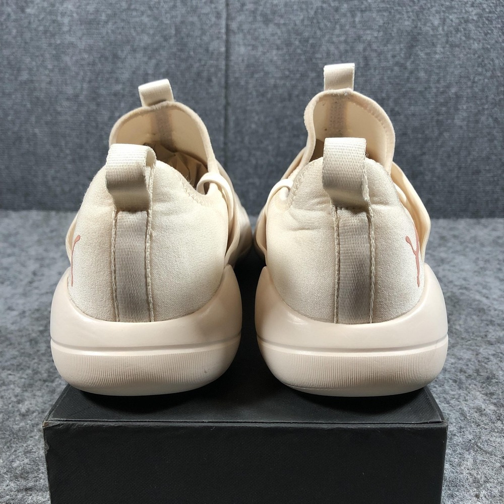Puma Womens 8.5 Beige Mesh SoftFoam Slip On Athletic Sneakers 192337-08 - Picture 9 of 16